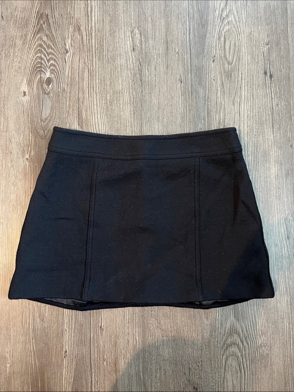 THEORY Mini Skirt with Paneled Seams